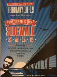 President's Day Sidewalk Sale Hermosa Beach