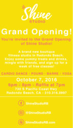 Shine Studio Grand Opening